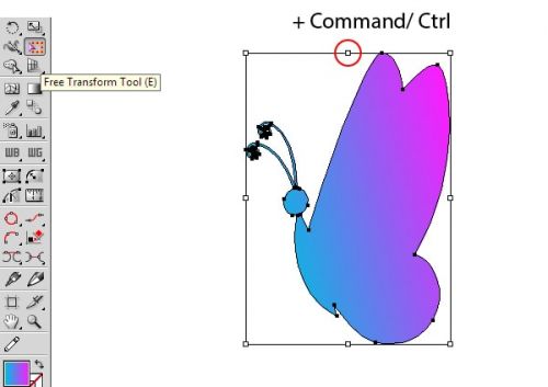 آموزش جابجایی و تکثیر اشکال در ایلوستریتور